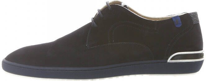 Floris van Bommel Floris Casual DarkBlue Suede