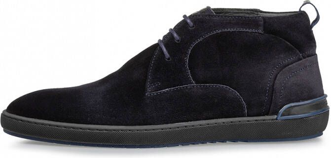 Floris van Bommel Floris Casual DarkBlue Suede