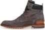 Floris van Floris van Bommel van Floris van Bommel Veterboots Heren Boots Laarzen Herenschoenen Suède SFM-50085 Cognac - Thumbnail 7