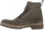 Floris van Floris van Bommel van Floris van Bommel Veterboots Heren Boots Laarzen Herenschoenen Suède SFM-80031 Taupe - Thumbnail 2