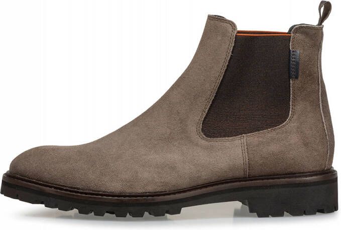 Floris van Bommel Floris Casual Taupe Suede