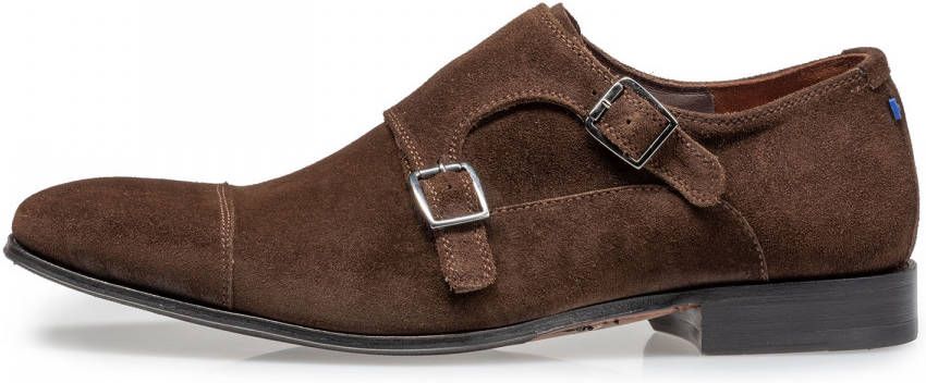 Floris Dressed DarkBrown Suede