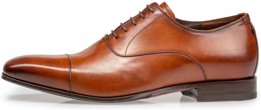 Floris van bommel 30110 Gilli 01.00 Dark Cognac G+ Wijdte Veterschoenen - Foto 3