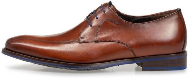 Floris van Bommel Floris Dressed DarkCognac Calf leat