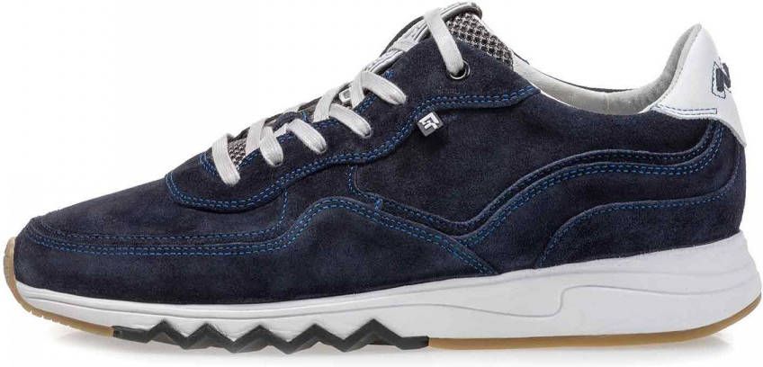 Floris van Bommel Floris Sport DarkBlue Suede