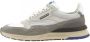 Floris van Floris van Bommel van Floris van Bommel Sneakers Heren Lage sneakers Herenschoenen Leer SFM-10135 Grijs - Thumbnail 12