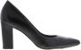 Tango | Betney 1-a black leather pump straight heel sole | Maat: 38 - Thumbnail 5