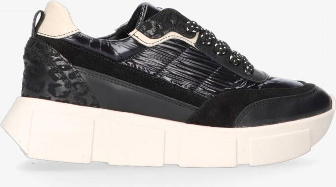Tango Norah 1 Lage sneakers Leren Sneaker Dames Zwart - Foto 7