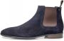 Van Bommel 10342 hoge business schoenen heren blauw 01 darkblue suede 42 5 (8+) - Thumbnail 4