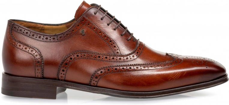 Van Bommel RAFFA~04.00~~~~~~~~~~~~~~~~~~~ Nette herenschoenen Heren veterschoen Cognac - Foto 10