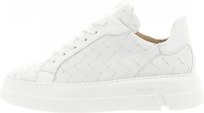 VIA VAI Witte Lage Sneakers Blue Maze - Foto 7