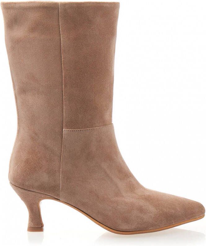 Via Vai Noelle Rae 59065 suède enkellaarzen beige - Foto 9