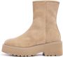 Via Vai Bobbi Mellow 59095 suède enkelboots beige - Thumbnail 3