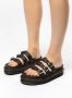 Dr. Martens Blaire leren plateau slippers zwart - Thumbnail 2