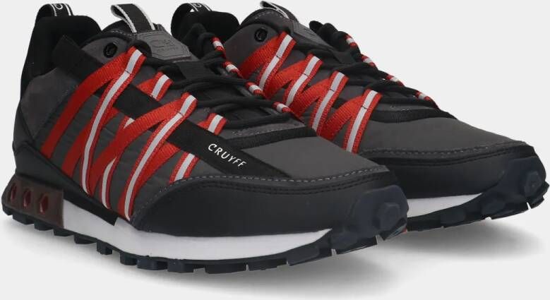 Cruyff Fearia Hex 973 Grey Red heren sneakers
