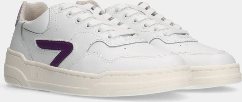 Hub court L31 off white purple dames sneakers