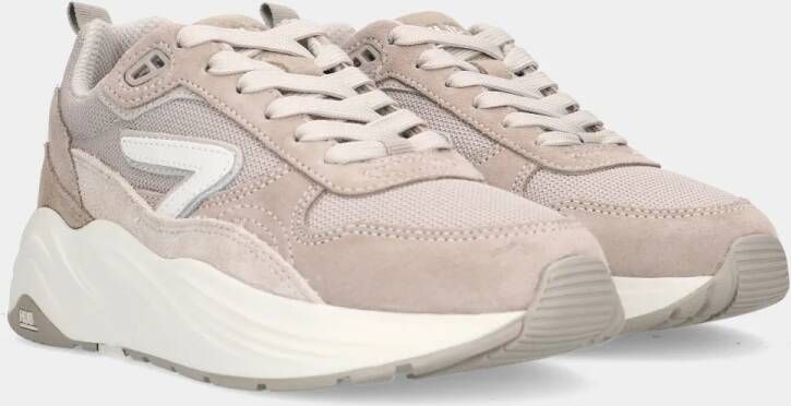 Hub Glide S43 Beige Grey Off White dames sneakers