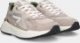 Hub Grid-W S48 Light Beige Off White Moss Green dames sneakers - Thumbnail 2