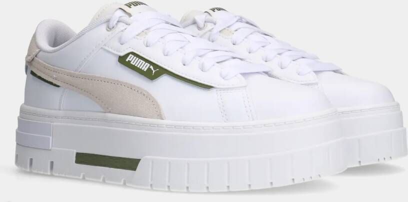 Puma mayze crashed wns witte dames sneakers