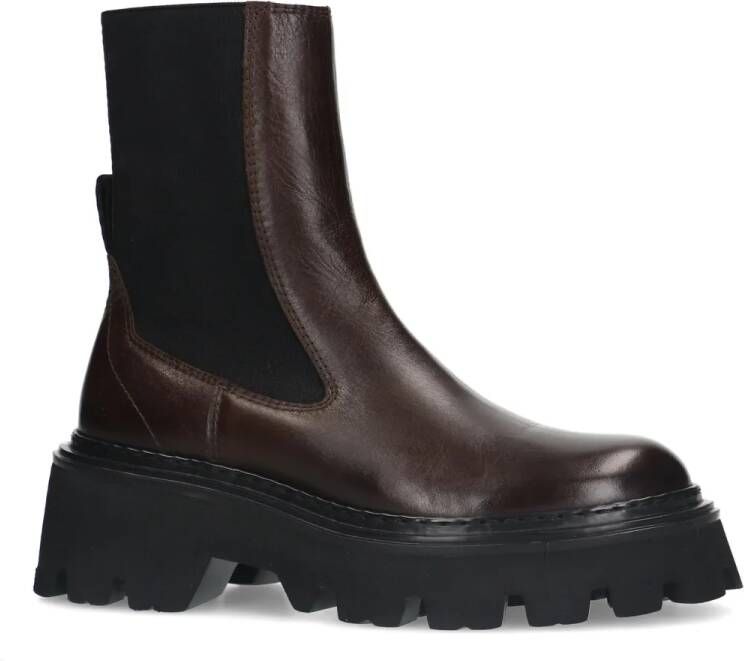 Sacha Bruine platform chelsea boots