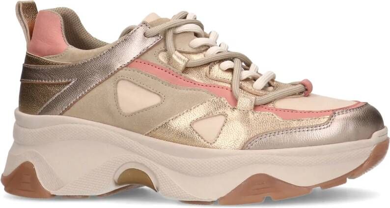 Sacha Gouden Gympen Sacha MIT DETAILS Sneakers Laag Beige