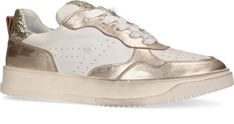 Sacha Gouden metallic sneakers met glitters