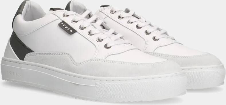 Tozen katashi 2 white grey heren sneakers