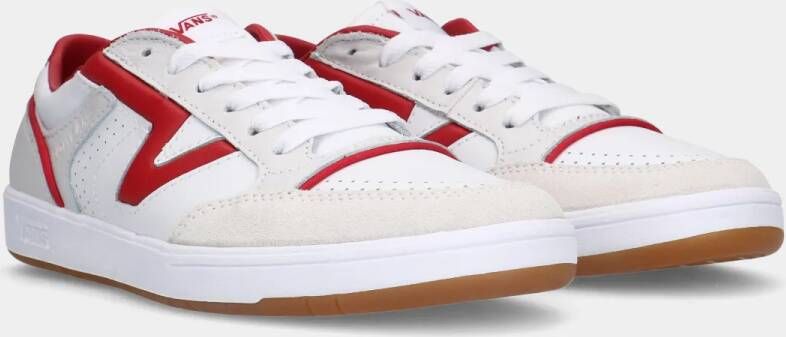 Vans Lowland CC Jmp R Court White Red heren sneakers