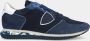 PHILIPPE MODEL TRPX Low Camouflage Blue heren sneakers - Thumbnail 1