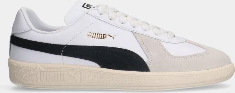 PUMA army trainer white sneakers