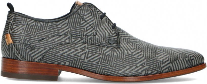 Rehab Greg labytinth zwarte veterschoenen