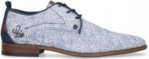 Rehab Greg wit en blauwe veterschoenen
