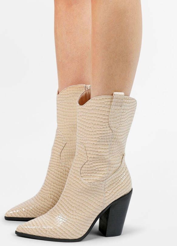 Beige Sacha dames cowboylaarzen online kopen? Vergelijk op Schoenen.nl