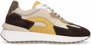 Sacha Bruine multicolor suède sneakers