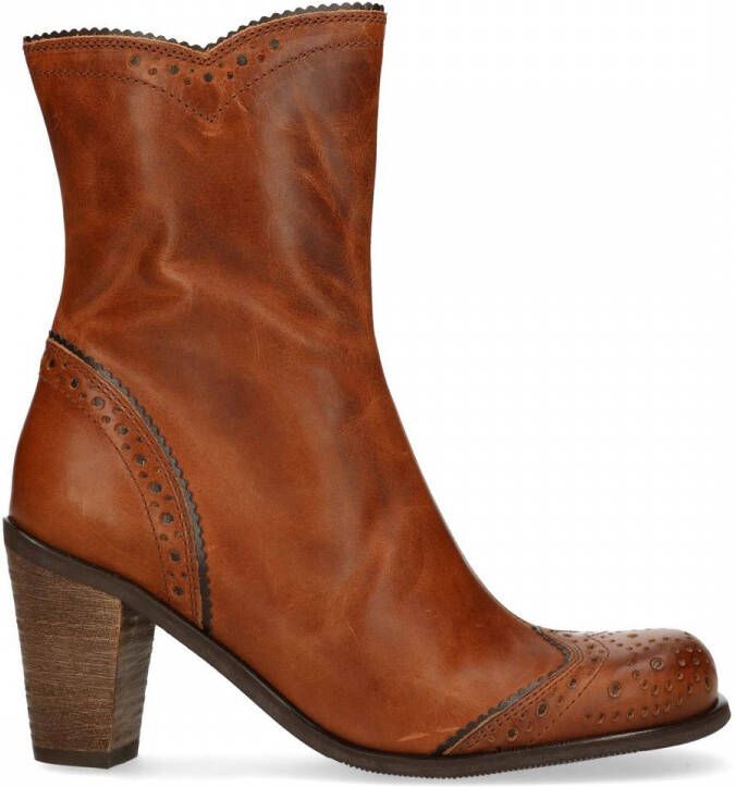 Sacha Korte laarzen cognac - Schoenen.nl