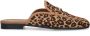 Sacha Dames Leopard slip on loafers met goudkleurige chain - Thumbnail 3