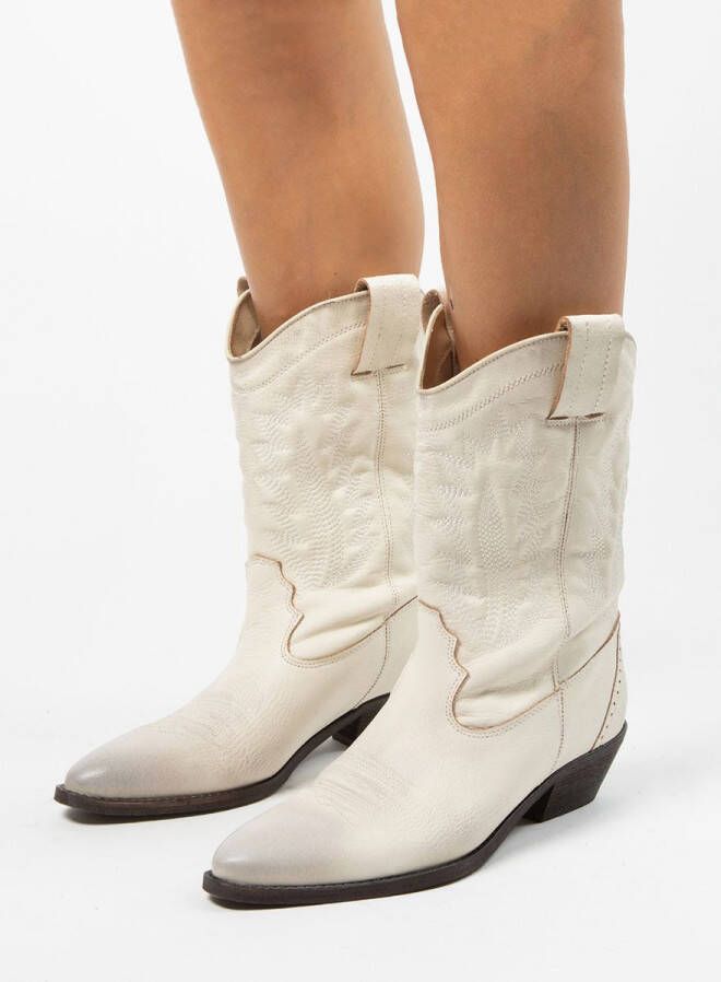 Witte laarsjes top sacha