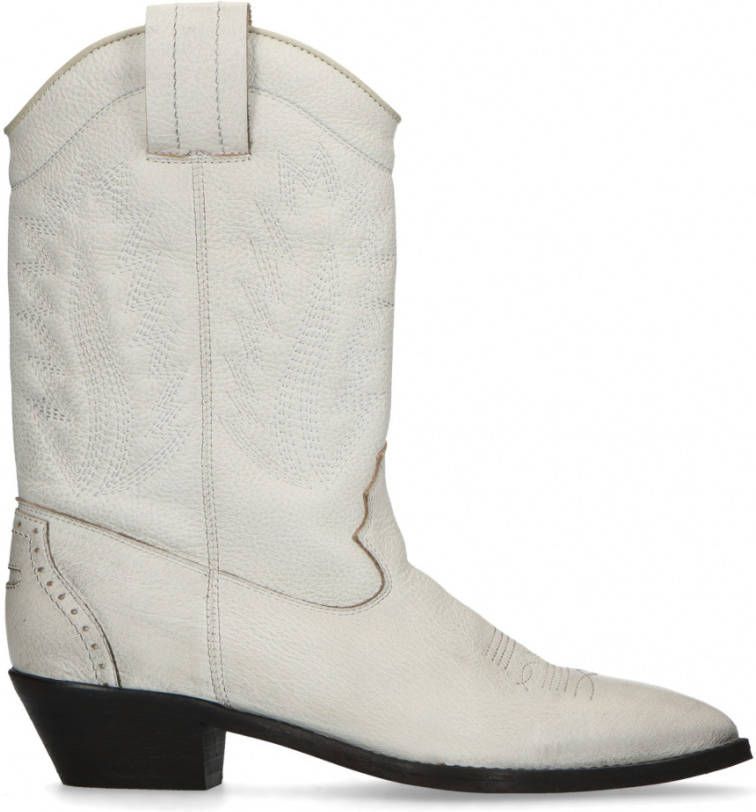 cowboy laars wit