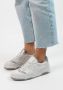 Sacha Dames Witte sneakers met grijze details - Thumbnail 2