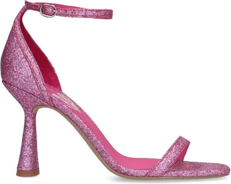 Sacha Dames x Tessa van Montfoort Roze glitters pumps