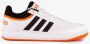 Adidas Sportswear Hoops 3.0 sneakers wit zwart oranje Imitatieleer 39 1 3 - Thumbnail 4