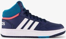 Adidas Hoops Mid 3.0 kinder sneakers blauw