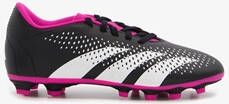 Adidas Performance Predator Accuracy.4 FxG Sr. voetbalschoenen zwart wit fuchsia - Foto 4