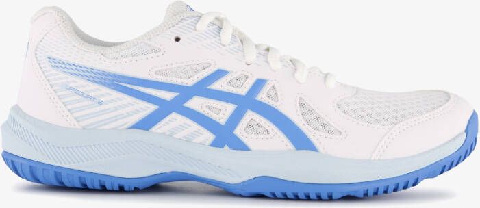 ASICS Upcourt 6 dames zaalschoenen wit blauw