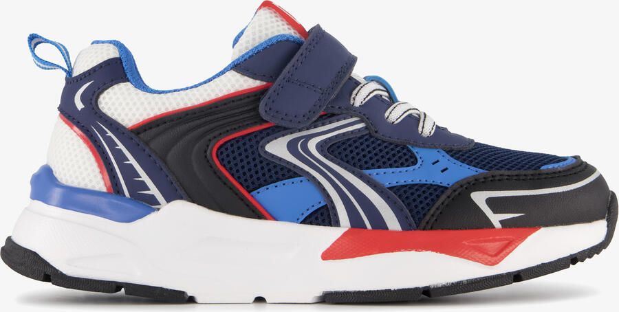 Blue Box jongens sneakers blauw rood - Foto 2