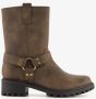 BLUE BOX dames biker boots bruin - Thumbnail 2