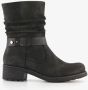 BLUE BOX dames boots met lage hak zwart - Thumbnail 2