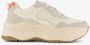 BLUE BOX dames dad sneakers beige met glitters - Thumbnail 2