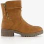 Blue Box dames enkellaarsjes cognac - Thumbnail 2