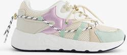 Blue Box dames pastel dad sneakers met veter